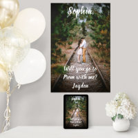 1 Foto Prom of HOCO-voorstel Cute Promposal Idee