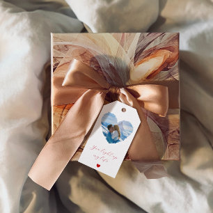 1 Foto VALENTIJNSDAG Romantische prijsopgave Cadeaulabel