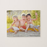 1 Galerie de photos Puzzle photo personnalisé<br><div class="desc">Les cadeaux photo font les meilleurs cadeaux ! Facile à personnaliser avec votre texte et/ou photo(s) pour un look personnalisé. Conçu par Berry Berry Sweet. Voir d'autres designs sur www.berryberrysweet.com</div>