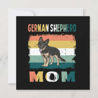 1 German Shepherd Mom Kaart
