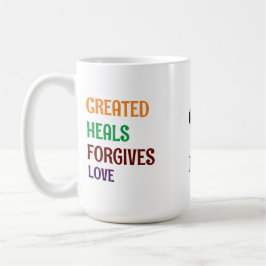 " 1 GOD 1 KONING GOD HEEFT MIJ ONTWORPEN" Latte Mo Koffiemok