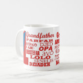 # 1 grootvader koffiemok (Voorkant links)