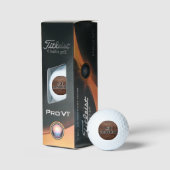 #1 Grootvaders Leer-look Golfballen (Verpakking)