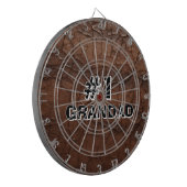 #1 Grootvaders Leerlook Dartbord (Voorkant Links)