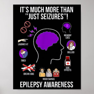 1 Het is veel meer dan alleen aanvallen epilepsie Poster