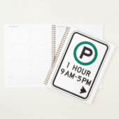 1 Heure De Parking Pour Zones De Parking Contrôlée (Devant avec enveloppe)