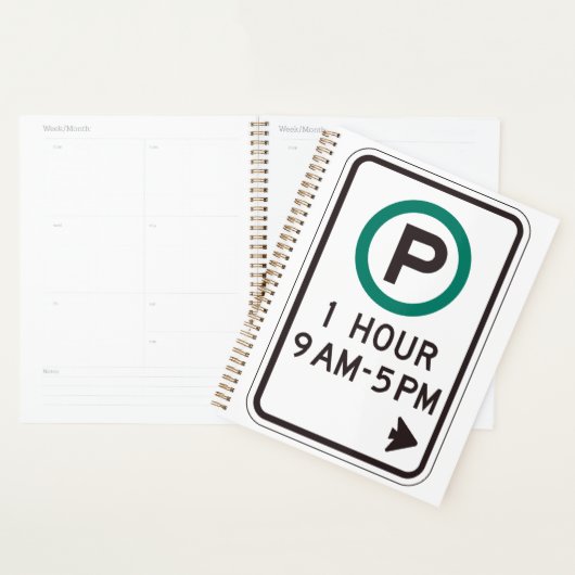 1 Heure De Parking Pour Zones De Parking Contrôlée (Devant avec enveloppe)