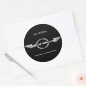 #1 Hustla sticker (Envelop)