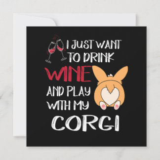 1 Ik wil gewoon wijn drinken Kaart