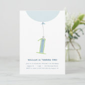 #1 Invitation au premier anniversaire du ballon (Debout devant)