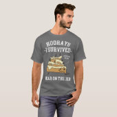 1 jaar in functie 1e werkjubileum t-shirt (Voorkant volledig)