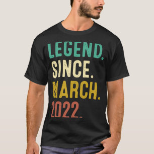 1 jaar oude legering sinds maart 2022 1 september t-shirt