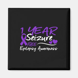 1 jaar Seizoenvrije Epilepsie Bewustmakingsmaand P Magneet