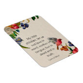 1 Jean 3:18 KJV Photo Magnet flexible (Côté Droit)