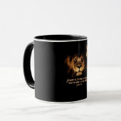 1 Jean 4:4, "Il est grand" Bible Verse Coffee Mug (Devant gauche)