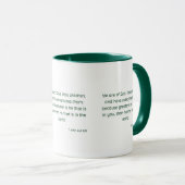 1 Jean 4:4 KJV Verse Bible Mug à deux tons (Devant droit)