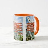 1 Johannes 3:8 KJV Bijbel Schrift afbeelding tweek Mok (Voorkant rechts)