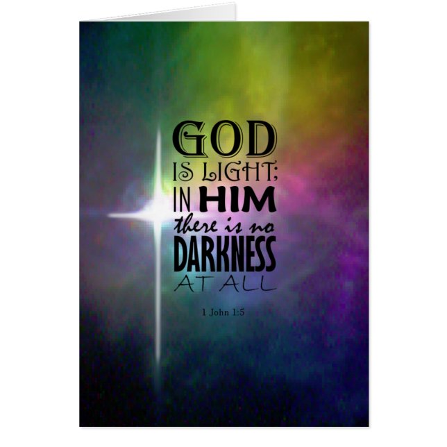 1 John 1:5 (Voorkant)