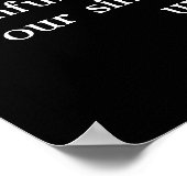 1 John 1:9 Wolven kijken naar de volle maan. Poster (Hoek)