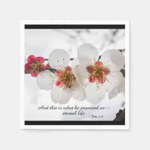 1 John 2:25 En dit is wat hij ons beloofd heeft... Servet