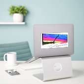 1 John 4: 19 Bumper sticker (Ordinateur portable sur le bureau)