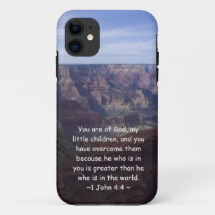 1 John 4:4 iPhone 11 Hoesje