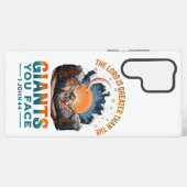 1 John 4:4  Samsung Galaxy Hoesje (Achterkant horizontaal)