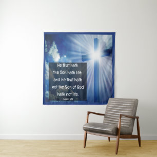 1 John 5:12 Wandkleed