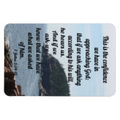 1 John 5:14-15 Magneet (Horizontaal)