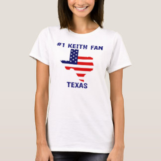#1 KEITH FAN TEXAS T-SHIRT