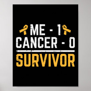 1 Kinderkanker 0 Survivor Awareness Boys Gi Poster