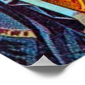 1 Kings 5 Solomon plant het Huis van God Poster (Hoek)