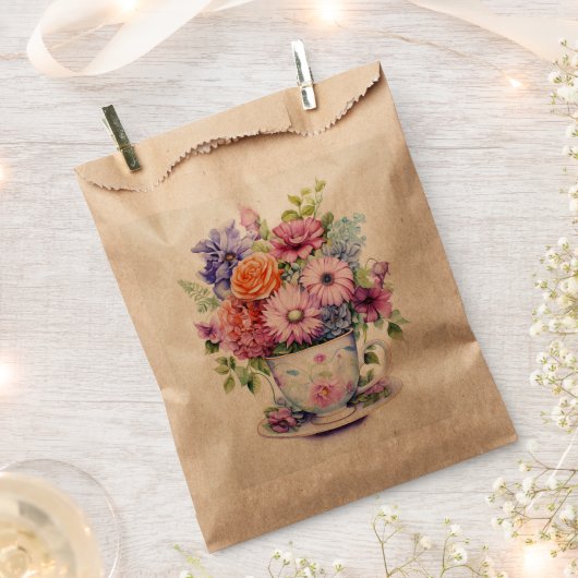 1 Kop bloemen Hershey's Miniaturen Bedankzakje (Geknipt)