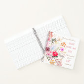 1 Korintiërs 13:13 Geloof Hoop Liefde Lente Bloeme Notitieboek (Binnen)