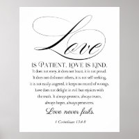 1 Korintiërs 13:4-8 Liefde is geduldig bruiloftsve
