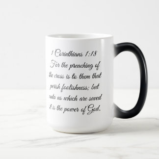 1 Korintiërs 1:18 Schriftkruismok Magische Mok