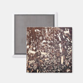 1. Krantensteen Magneet (Voorkant / Achterkant)