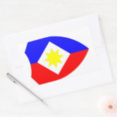 1 LK autocollant avec étoile (Enveloppe)