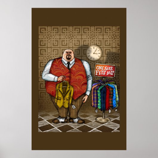 1 Maat Poster (Voorkant)