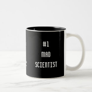 #1 Mad Scientist Tweekleurige Koffiemok