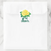 #1 Mam Vierkante Sticker (Tas)