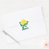 #1 Mam Vierkante Sticker (Envelop)