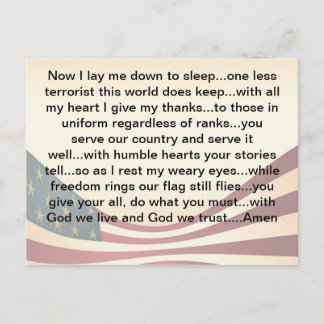 1 mei Briefkaart Prayer