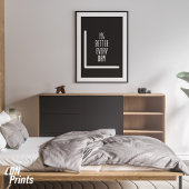 1% Meilleure toile Motivation Mur Art