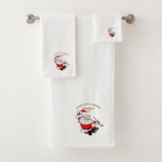 1 MERRY CHRISTMAS BAD HANDDOEK (Insitu)