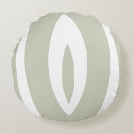 1 minimalistisch Natuur ritme Rond Kussen