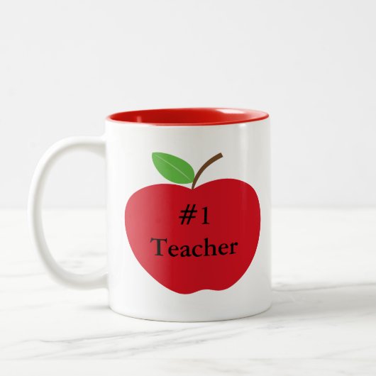 #1 Mok voor leraar Apple (Links)