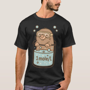 1 Mol Per Liter Grappige Chemie Humor T-shirt