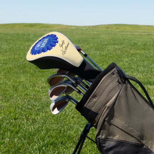 #1 MOM personalize with Name Golfheadcover (Insitu)