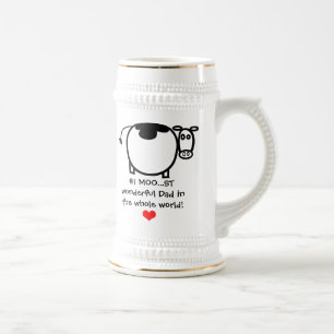 #1 Moo...st Prachtige Vader - Stein Bierpul